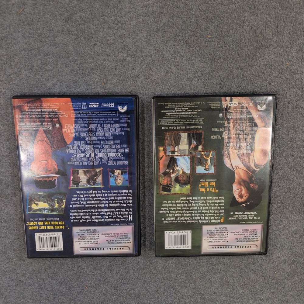 Crocodile Dundee II & Crocodile Dundee in Los Angeles DVD Set Paul Hogan 2-Pack - Picture 2 of 2